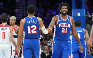 76ers vs Washington Wizards Match Player Stats