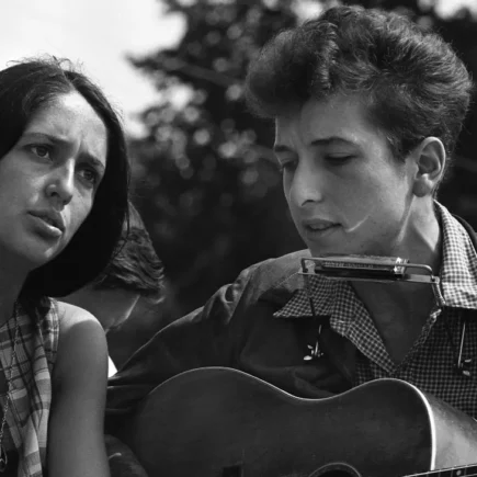 Bob Dylan and Joan Baez