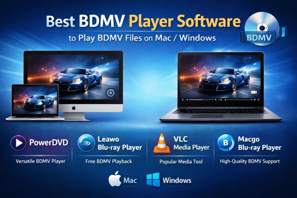 Bmdv Best BDMV Player Software to Play BDMV Files on Mac/Windows