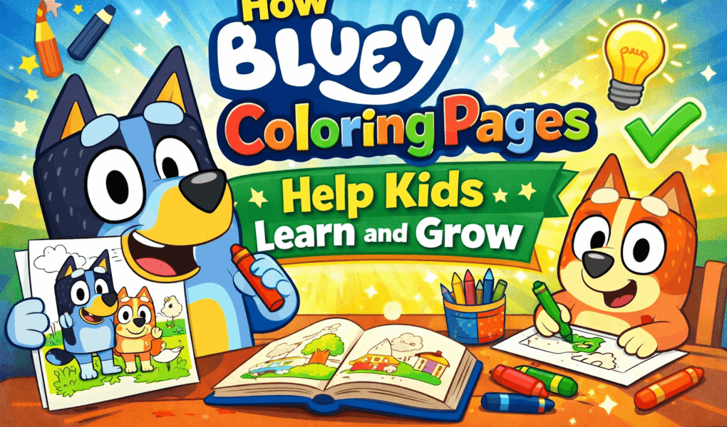 Bluey Coloring Pages